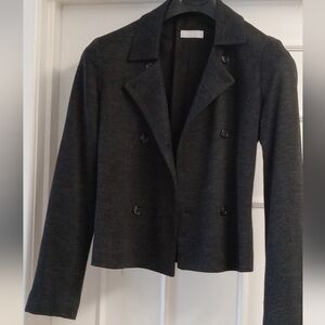 Esprit Dark Gray Double-Breasted Women's Jacket